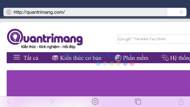 Duyệt web ẩn danh với InBrowser