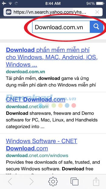Tìm kiếm trang web