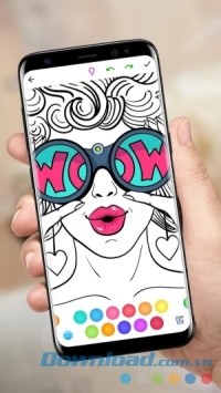 InColor cho Android là sách tô màu điện tử