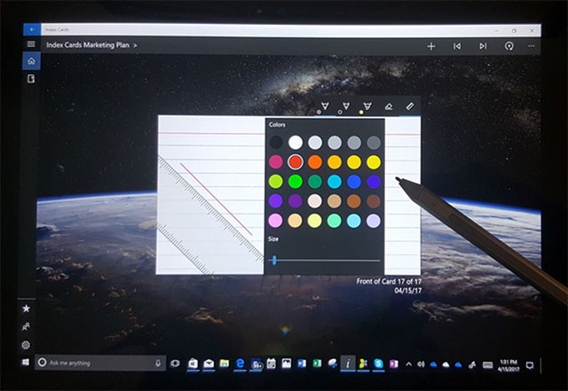 Định dạng và tùy chỉnh note, flashcard với các công cụ sẵn có trong Index Cards app