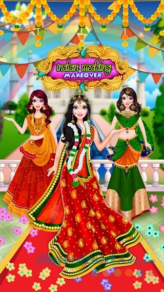 Game thời trang Indian Wedding Make Over