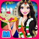 Indian Wedding Makeover: Trò Chơi Trang Điểm Cô Dâu Ấn Độ