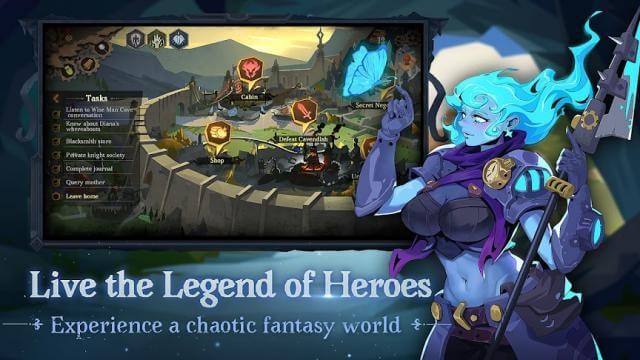 Các anh hùng huyền thoại sống động