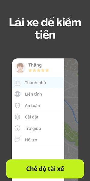 Lái xe để kiếm tiền