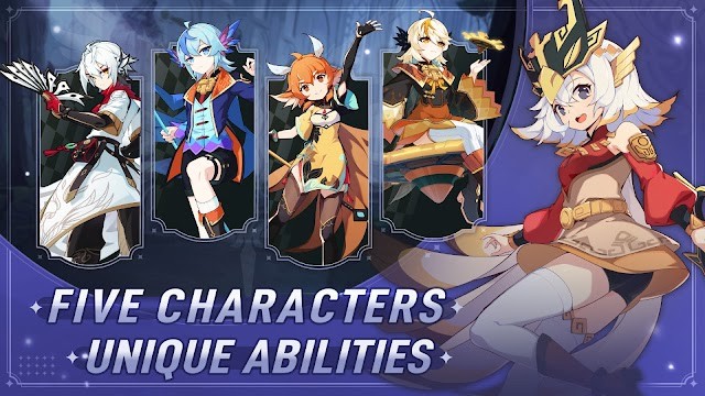 5 nhân vật với những câu chuyện, diện mạo và kỹ năng độc đáo