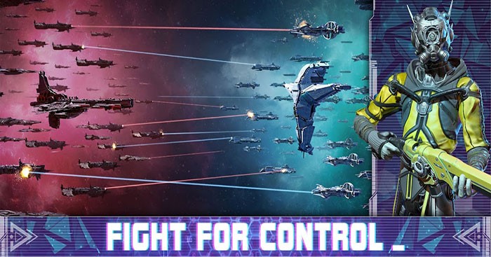 Chiến đấu để giành quyền kiểm soát Thiên hà Andromeda trong game Infinite Galaxy