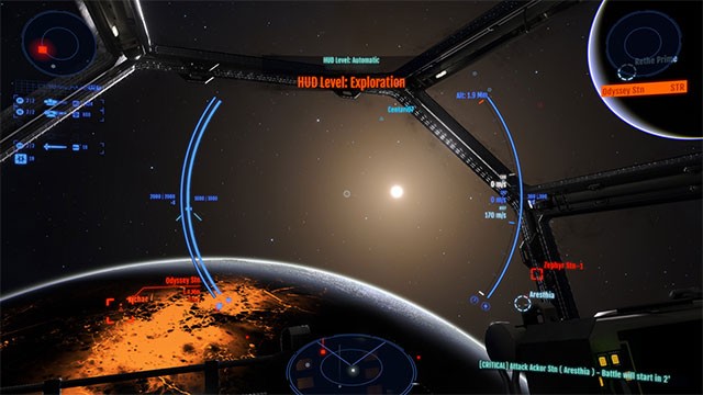 Phiêu lưu khám phá vũ trụ bao la, được mở rộng dần theo tiến độ chơi