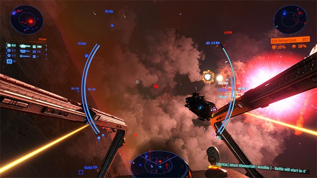 Chơi game Infinity Battlescape với góc nhìn thứ nhất trực quan
