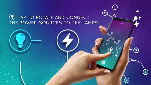 Di chuyển các đoạn mạch điện để kết nối chúng với nguồn năng lượng