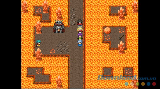 Gặp gỡ nhiều nhân vật và thành lập đội đi cùng nhau trong game nhập vai mới Infinity Saga cho máy tính