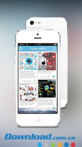 Infographic VietNamese for iOS
