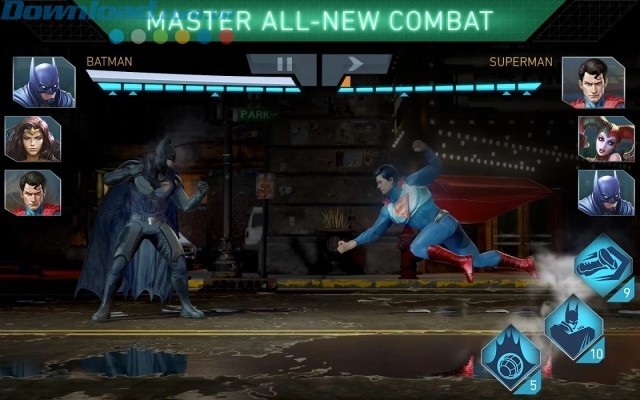 Bước vào cuộc chiến đối kháng cam go giữa các nhân vật siêu năng lực