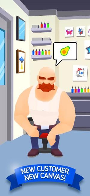 Ink Inc là một trò chơi mô phỏng xăm hình thú vị