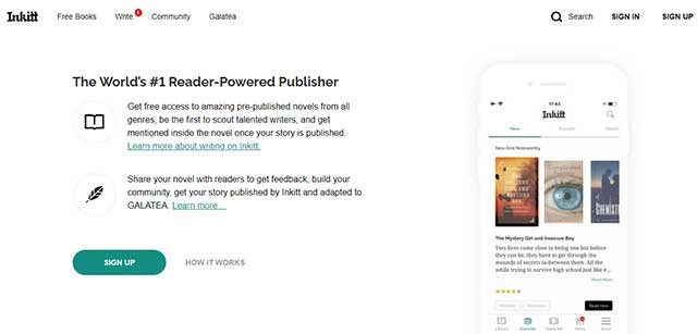 Inkitt là nền tảng đọc truyện và đăng truyện miễn phí giống Wattpad