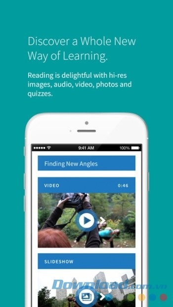 eBook được thiết kế tỉ mỉ và đẹp mắt