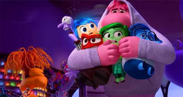 ... trong cuộc sống của cô bé Riley ở độ tuổi mới lớn ẩm ương, phức tạp