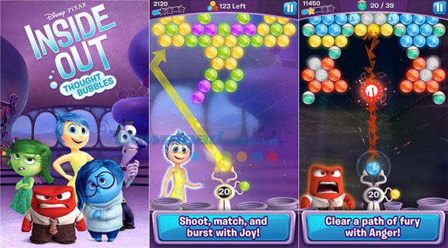 Inside Out Thought Bubbles