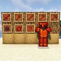 Inside The Particles Mod: Vật liệu chế tạo áo giáp mới