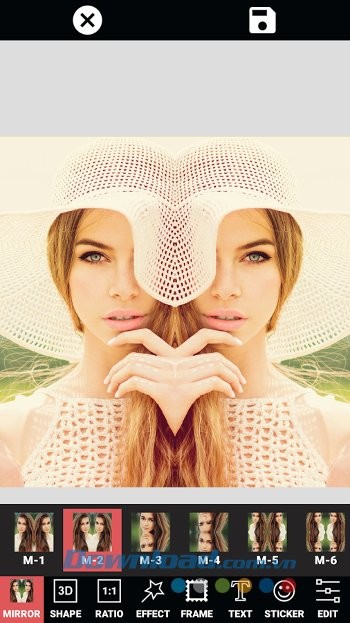 Insta Square Size - No Crop sở hữu nhiều bộ lọc mạnh mẽ