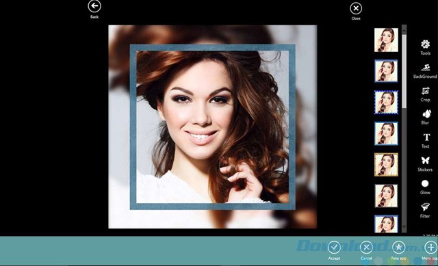 Bộ lọc của InstaBeauty Selfies