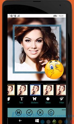 Thêm sticker cho ảnh