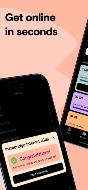 Trực tuyến trong vài giây