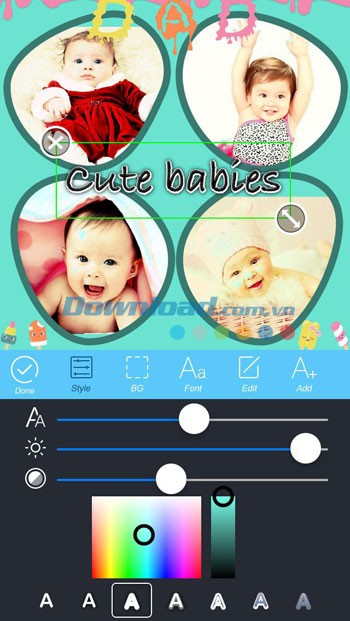 Chèn chú thích ảnh