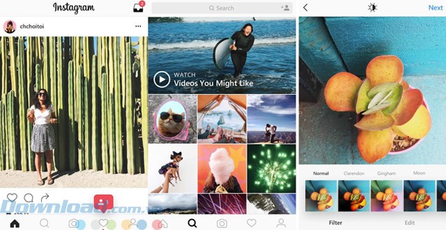 Giao diện mới của Instagram cho Windows Phone