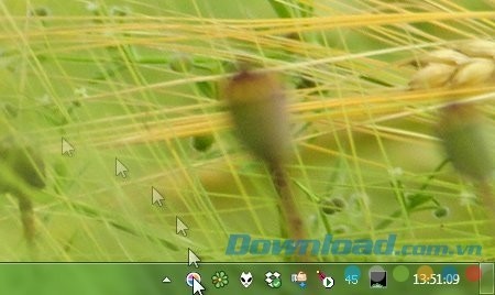 Thao tác lấy mã màu ảnh đơn giản