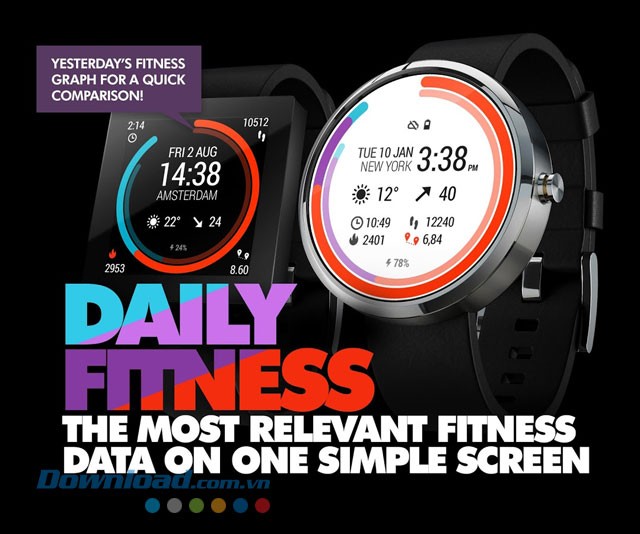 Sử dụng InstaWeather for Android Wear để theo dõi thời tiết dễ dàng hơn