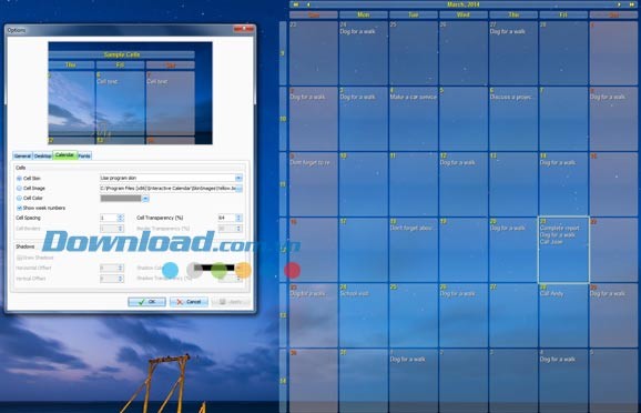 Interactive Calendar