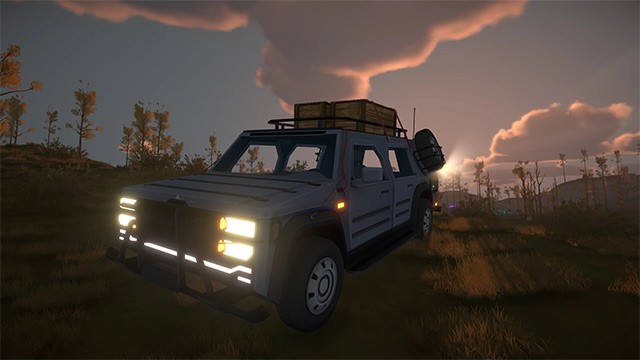 Intercolonies kết hợp giữa mô phỏng lái xe với khám phá và sinh tồn thời hậu tận thế