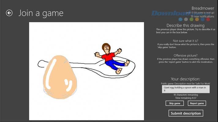 Đặt lời mô tả cho tranh trong Interference