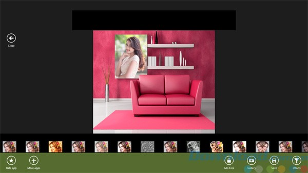 Thêm hiệu ứng cho ảnh