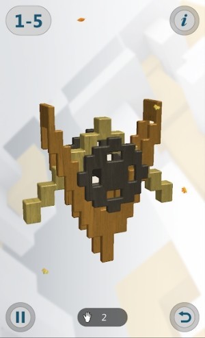 Nhiều khối hình phức tạp đòi hỏi người chơi phải có óc suy luận tốt