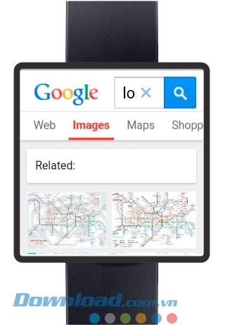 Tìm kiếm mọi thứ với Internet Browser for Wear