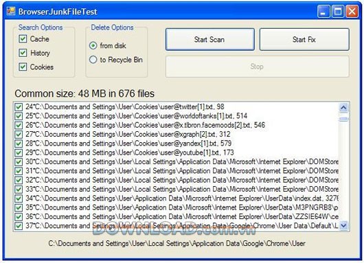 Internet Browser Cleaner ActiveX