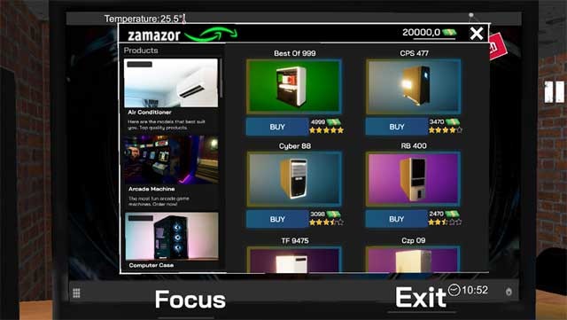 Cài đặt các máy chơi game thanh lịch và có cấu hình mạnh mẽ