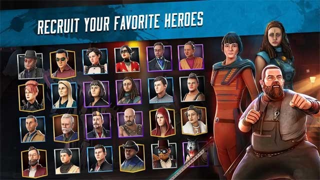 Chiêu mộ những anh hùng mà bạn yêu thích trong Into the Badlands Champions cho Android