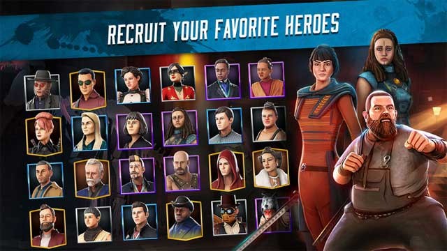 Tuyển dụng các anh hùng yêu thích của bạn từ phim Vùng Tử Địa