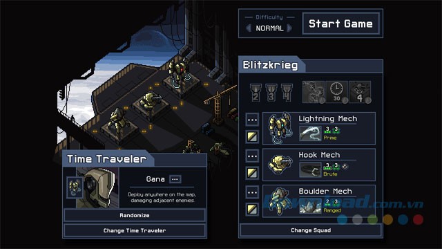 Bản đồ game đa dạng