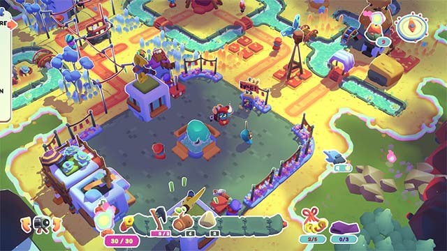 Mục tiêu của Into the Emberlands game là trả lại ánh sáng cho ngôi làng tăm tối