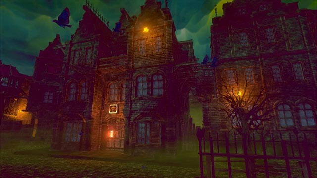 Bối cảnh chính trong game Into the Pit là ngôi làng bị nguyền rủa