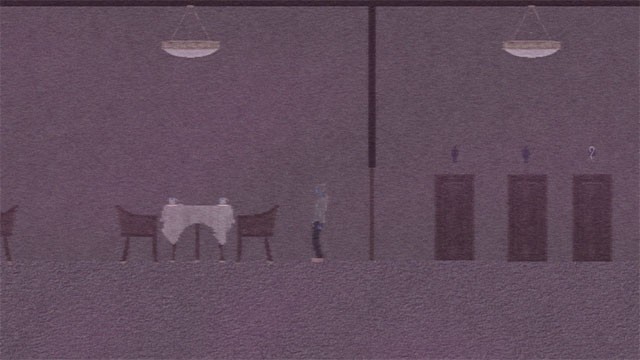 Game Introvert: A Teenager Simulator sở hữu đồ họa vẽ tay với tông màu độc đáo