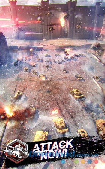 Những trận chiến kịch tính trong game Invasion: Modern Empire