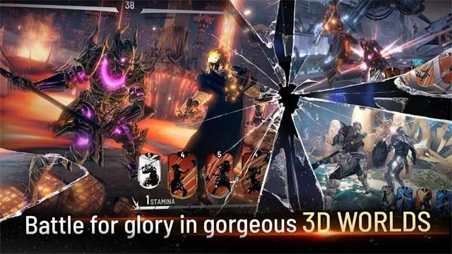 Trải nghiệm chiến đấu trên nền đồ họa 3D tuyệt đẹp