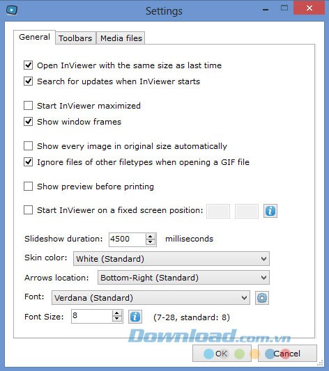 Một số lựa chọn cài đặt phần mềm