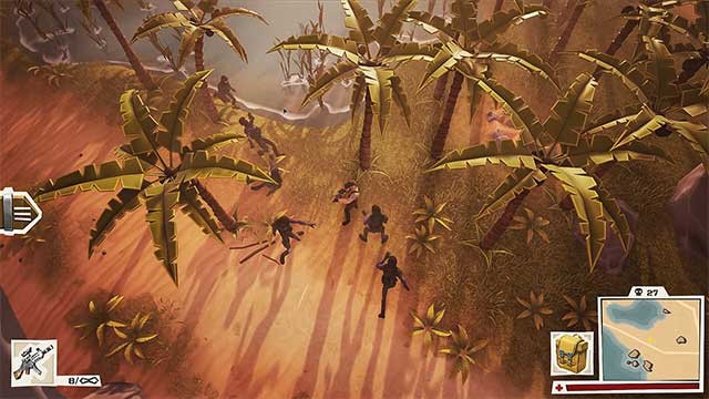 Đối đầu với những người lính và cư dân bị nhiễm bệnh