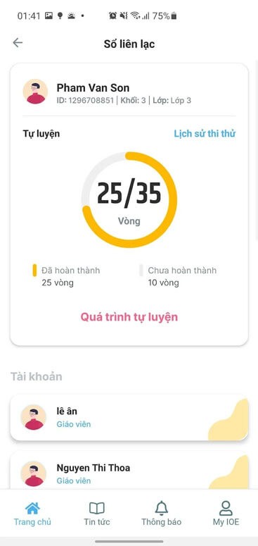 Sổ liên lạc IOE