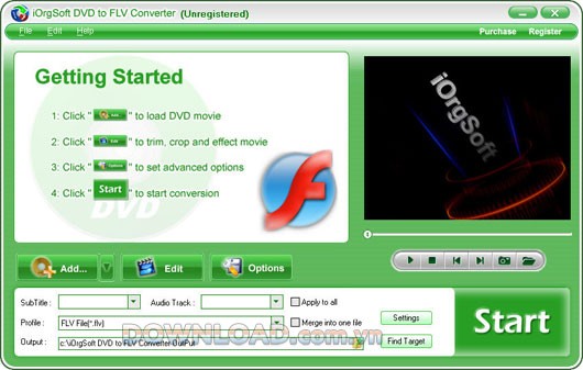 DVD to Flash Converter